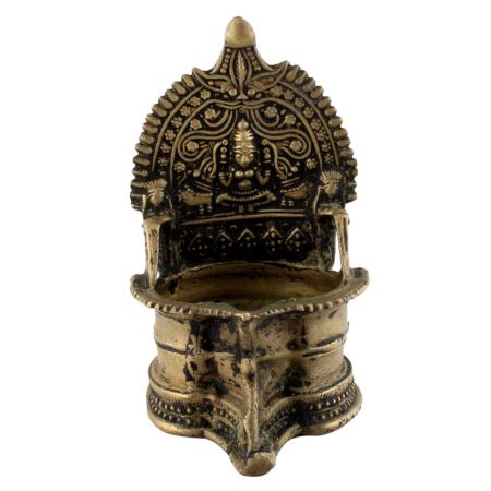 Hand made Temple Brass Oil Lamp 